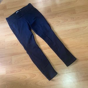 👖 dark blue super skinny jeggings
